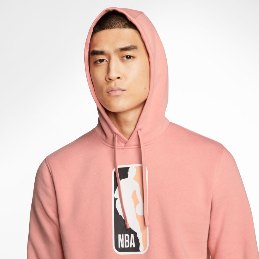 nike nba hoodie pink