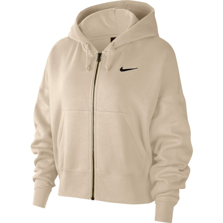 nike oatmeal hoodie zip