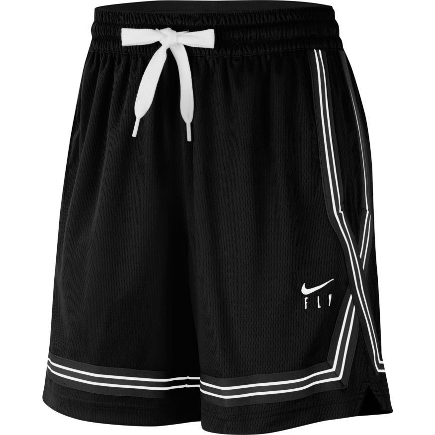 nike basketball shorts black and white