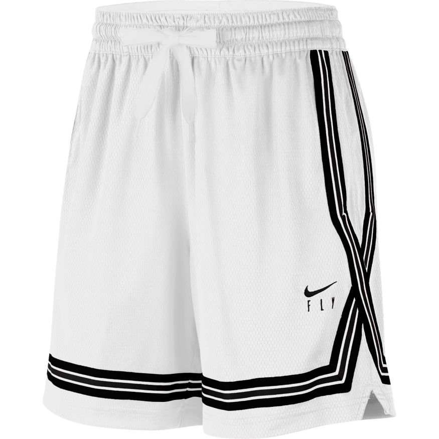 Nike Dri-FIT Swoosh Fly Basketball Shorts 'White/Black' –