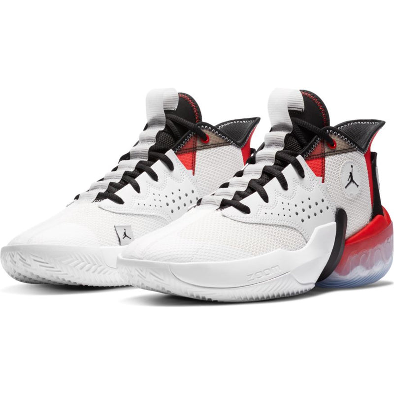 red black and white basketball shoes