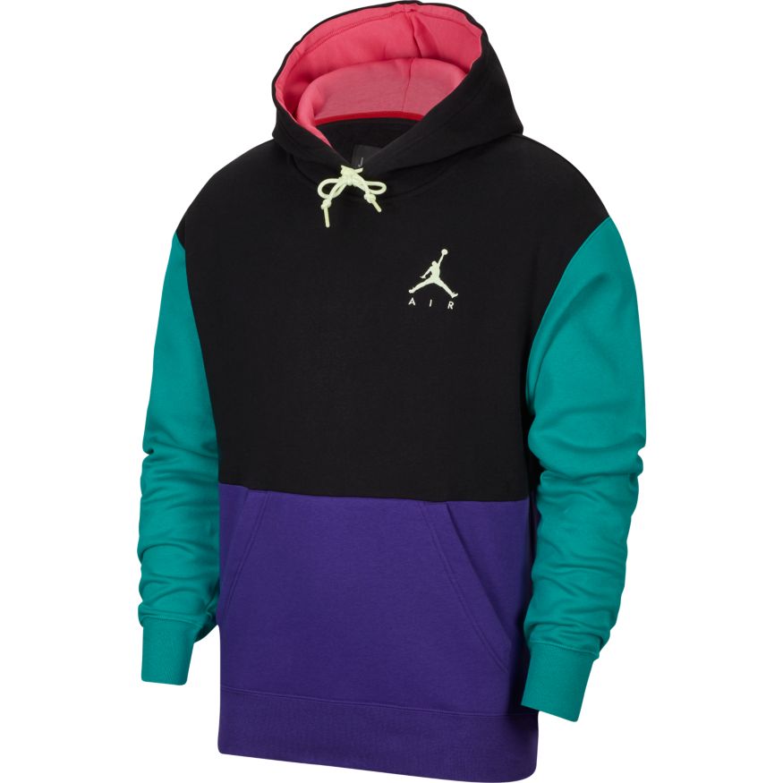 purple and black jordan hoodie