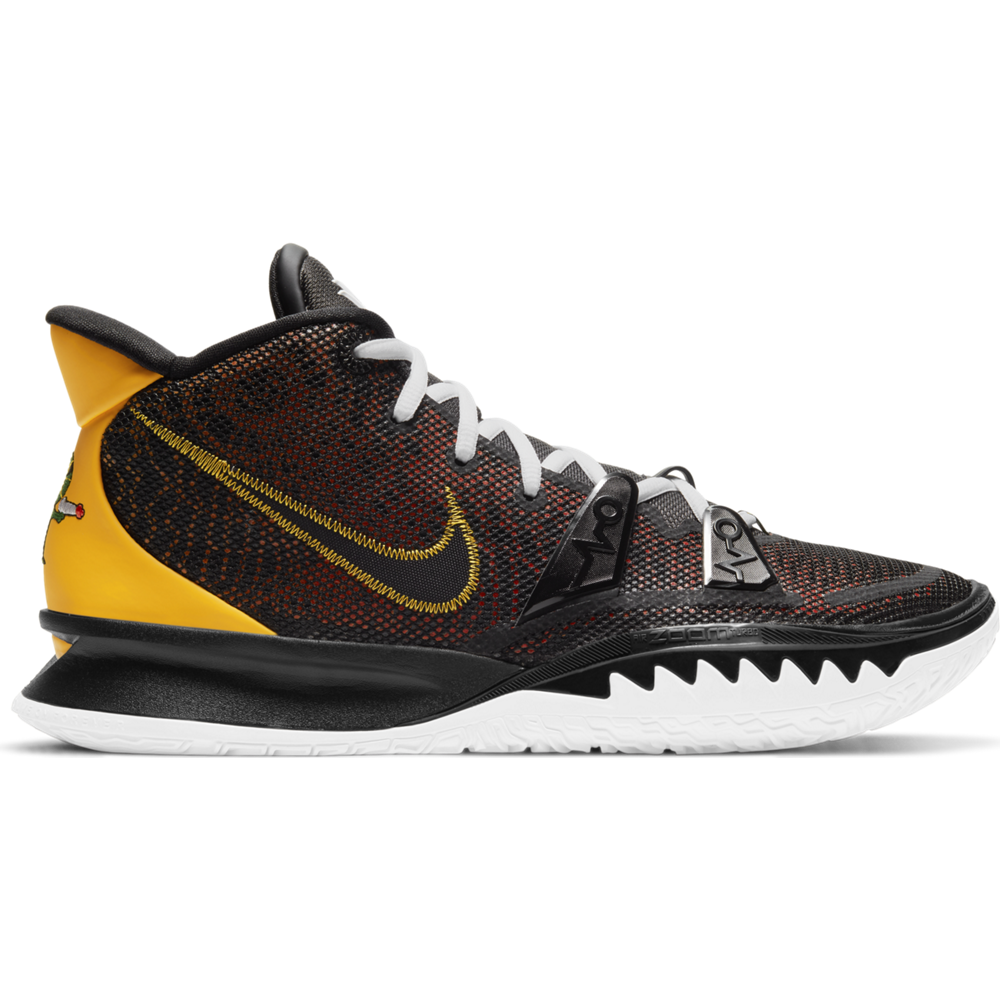 black and gold kyrie basketball shoes