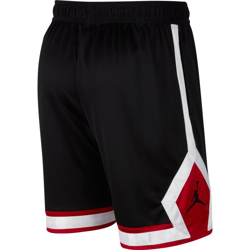 black and red jordans shorts