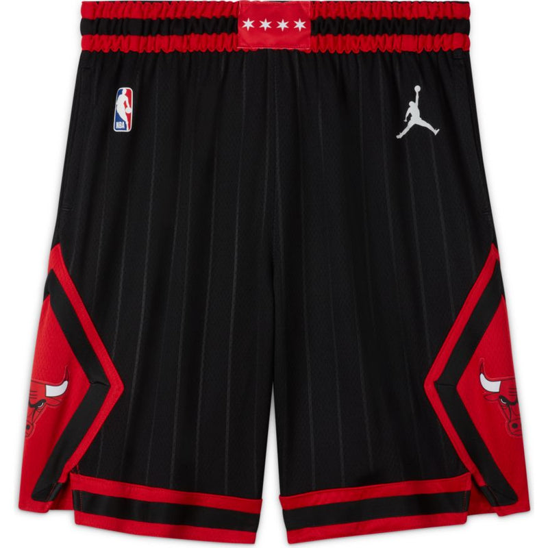 Chicago Bulls Statement Edition Men's Jordan NBA Swingman Shorts 'Blac ...