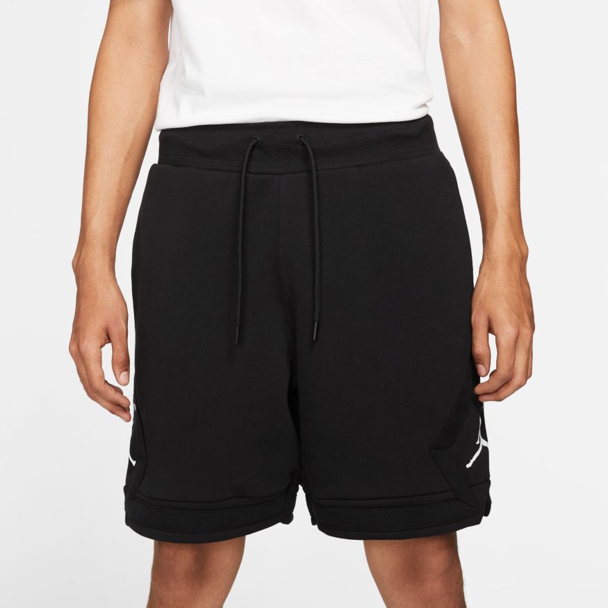 black jordan sweat shorts