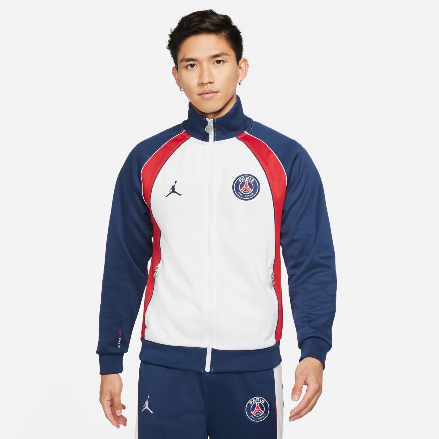 Paris Saint-Germain Men's Anthem 2.0 Jacket 'White/Navy' – Bouncewear