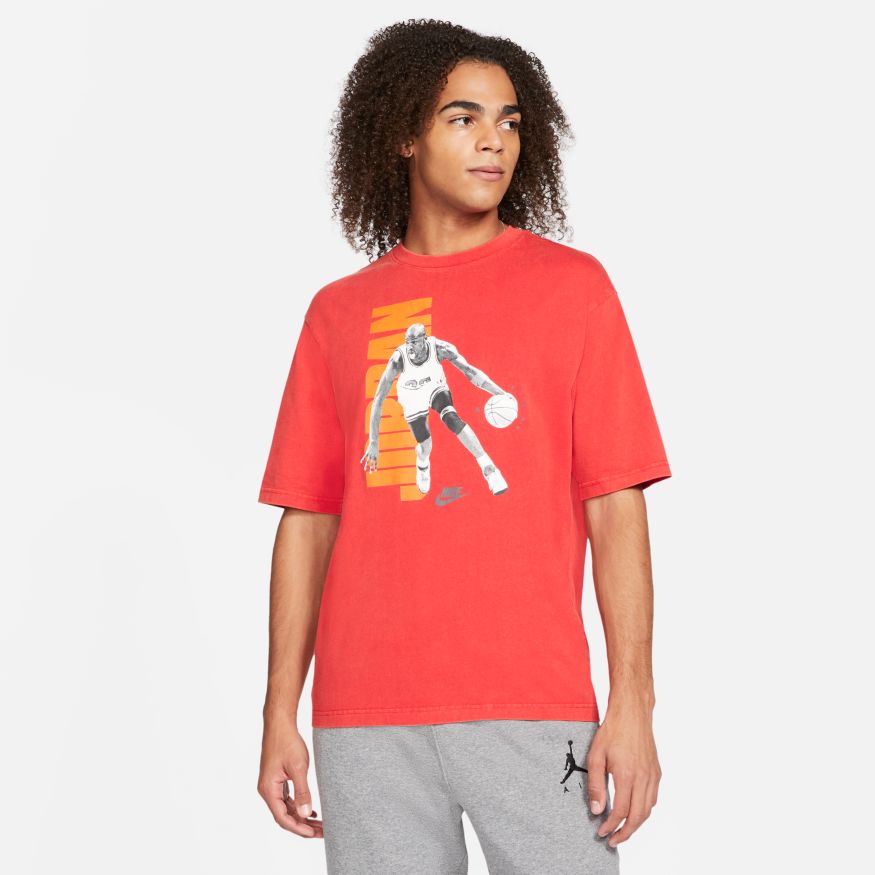 jordan washed t shirt