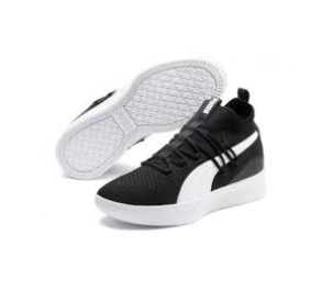 puma clyde court black