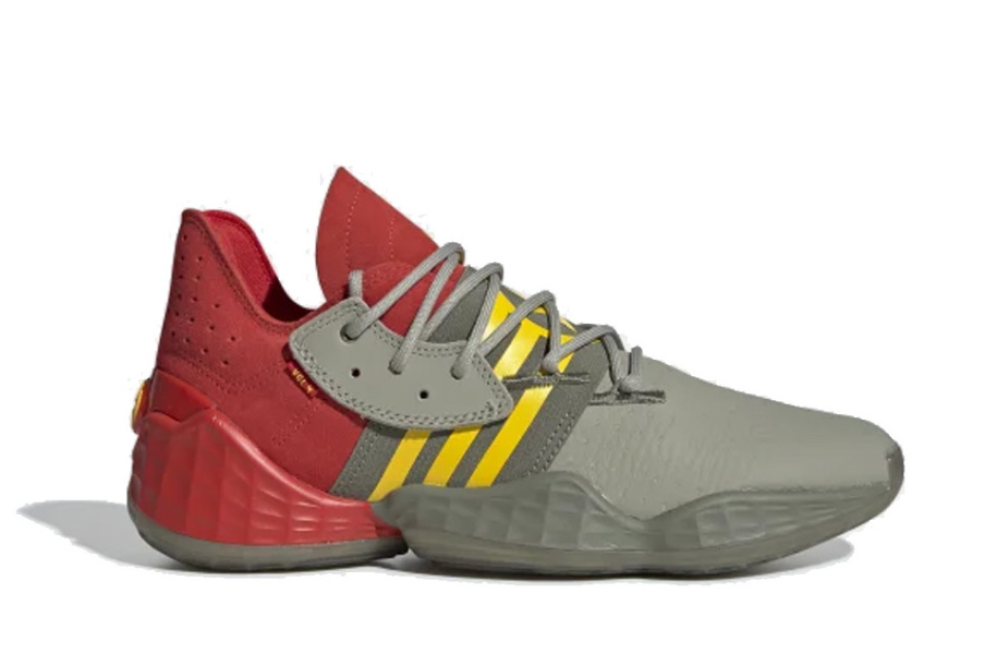 adidas red yellow green