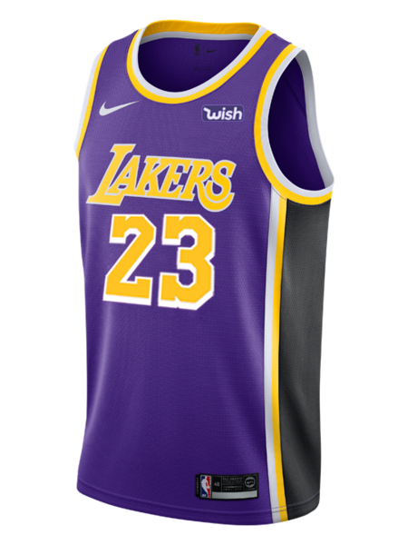 lakers purple and gold jersey