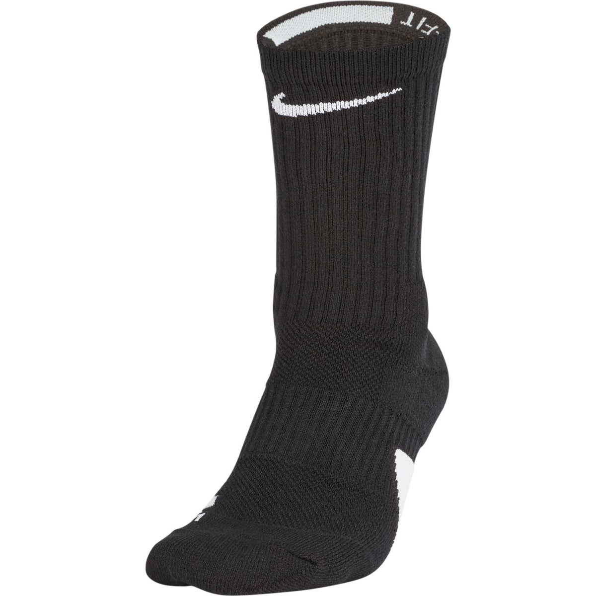 nike elite socks black and white