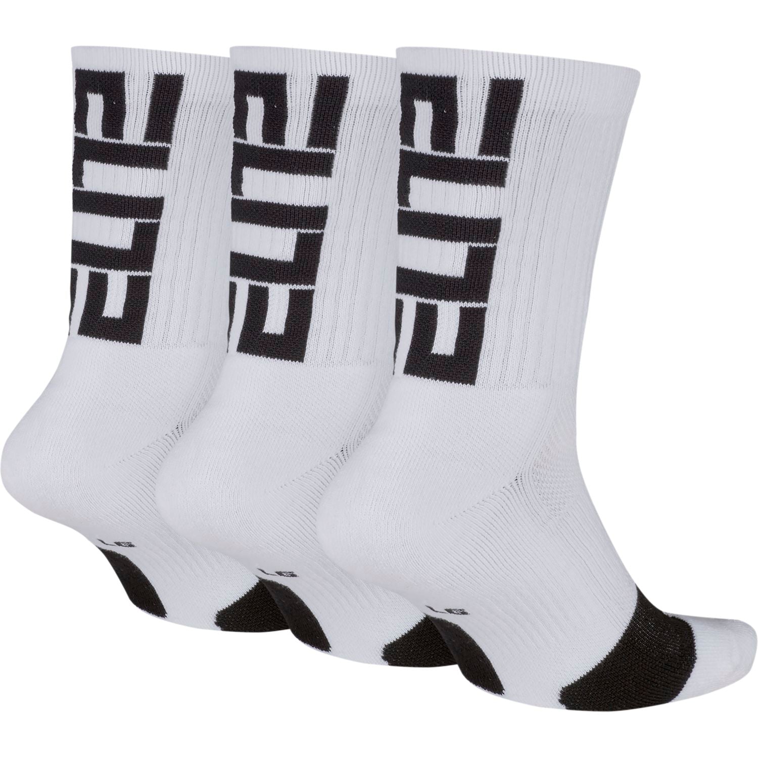 nike elite socks black and white