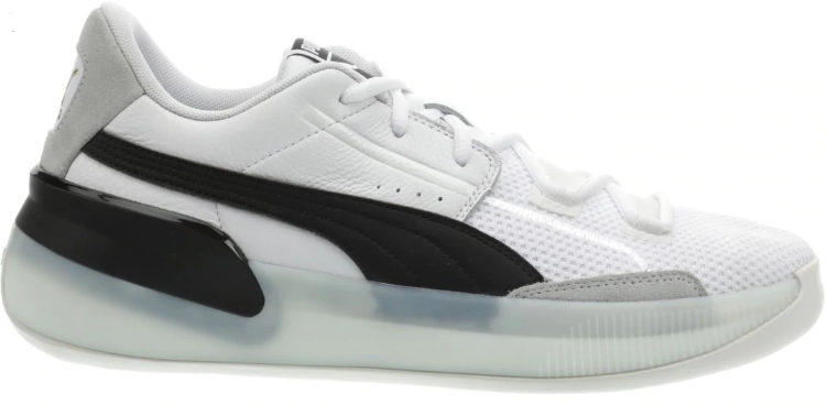 puma basketball shoes white and black