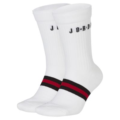 Jordan Legacy Socks 'White/Red 