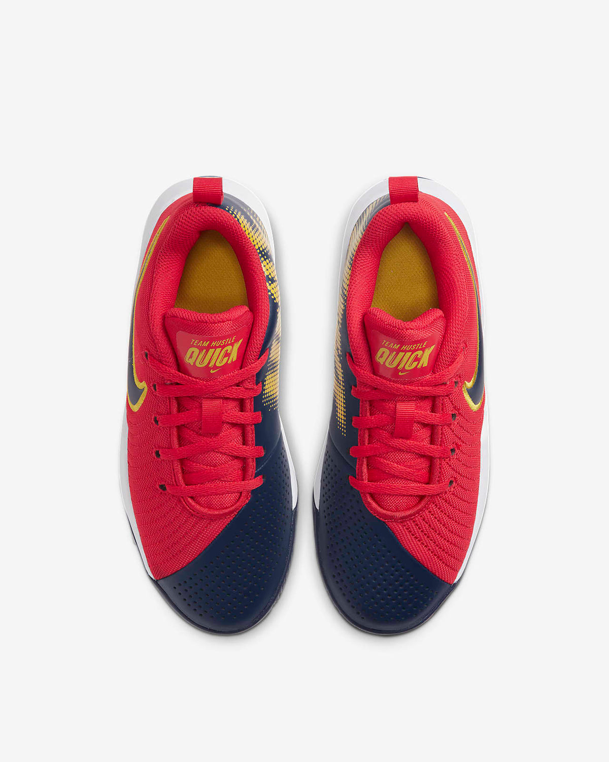 nike team hustle quick red