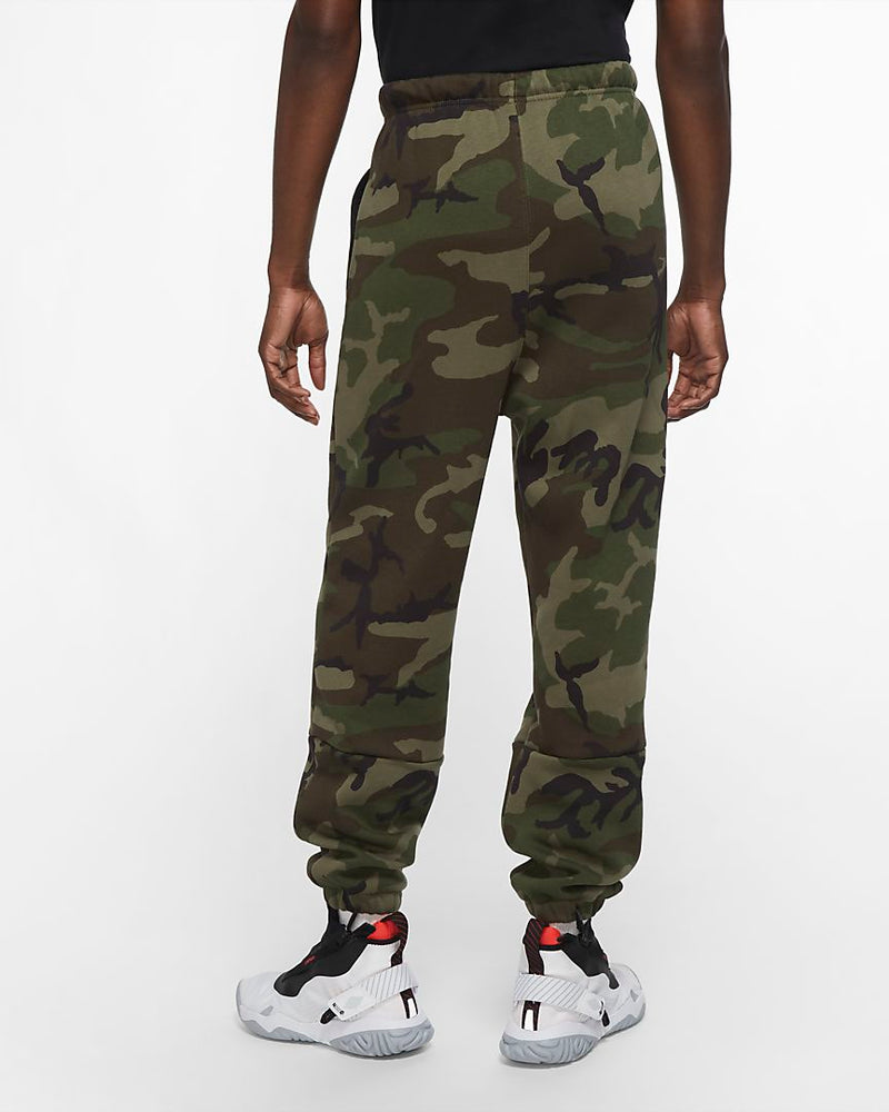 jumpman fleece camo pant