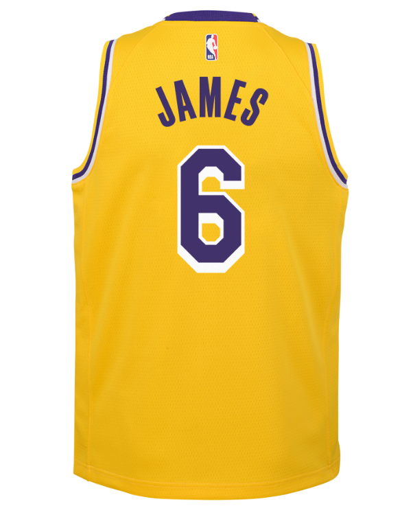 nike swingman lakers jersey