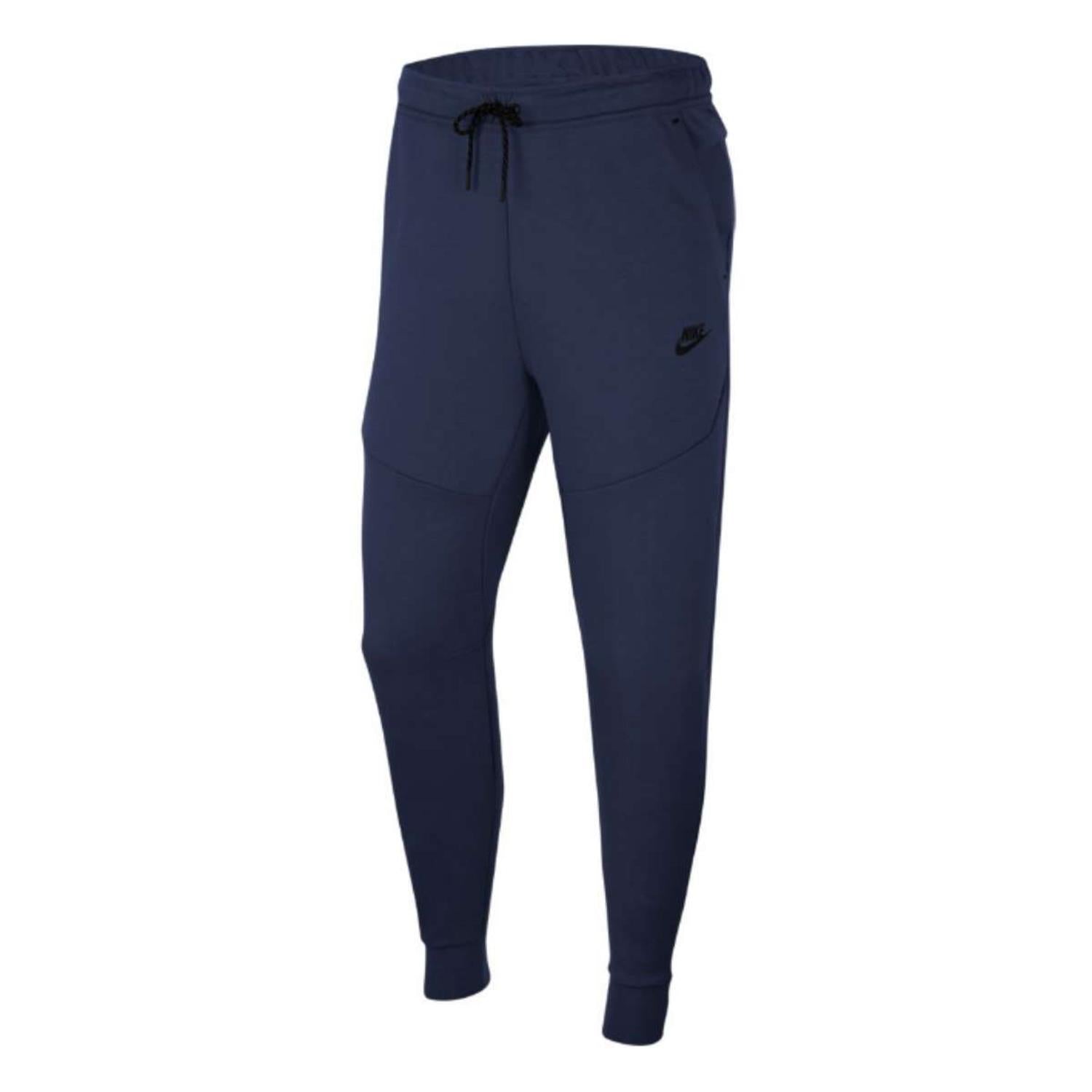 nike tech joggers navy