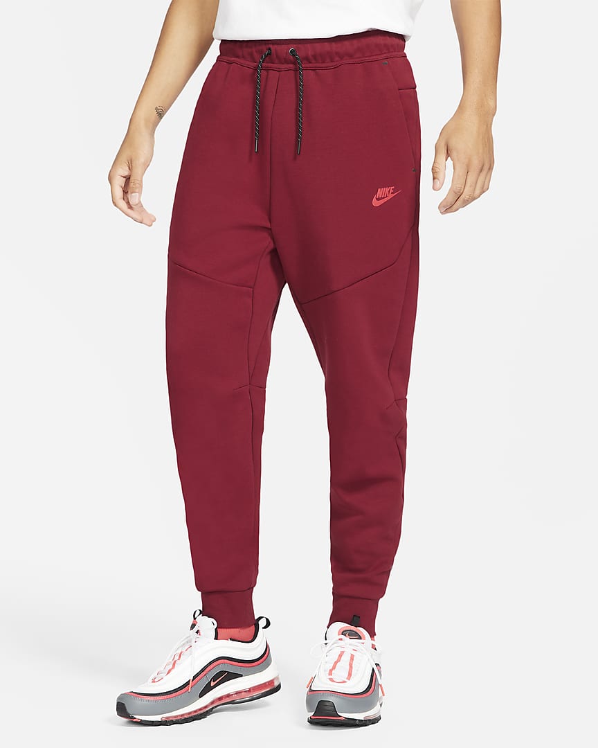 Sportswear Tech Fleece Men's Joggers 'Team Red' – Bouncewear