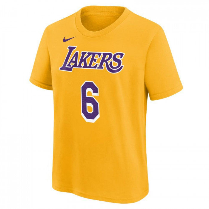 Nike Los Lakers LeBron Kids Icon T-Shirt 'Amarillo' – Bouncewear