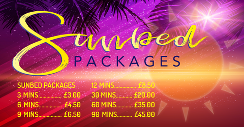 Members Sunbed Packages - Million Dollar Fitness
