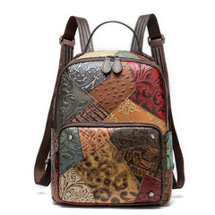 Pattery Paula - Leather backpack ladies