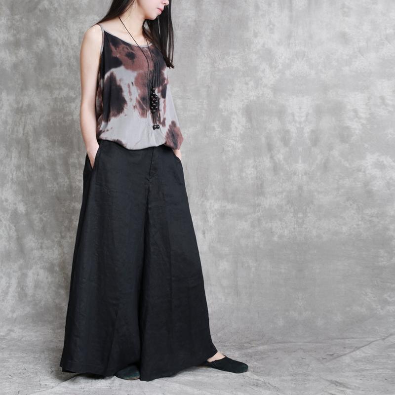 Women Cotton clothes 18th Century Elastic Waist Black Plus Size Fashio –  Omychic