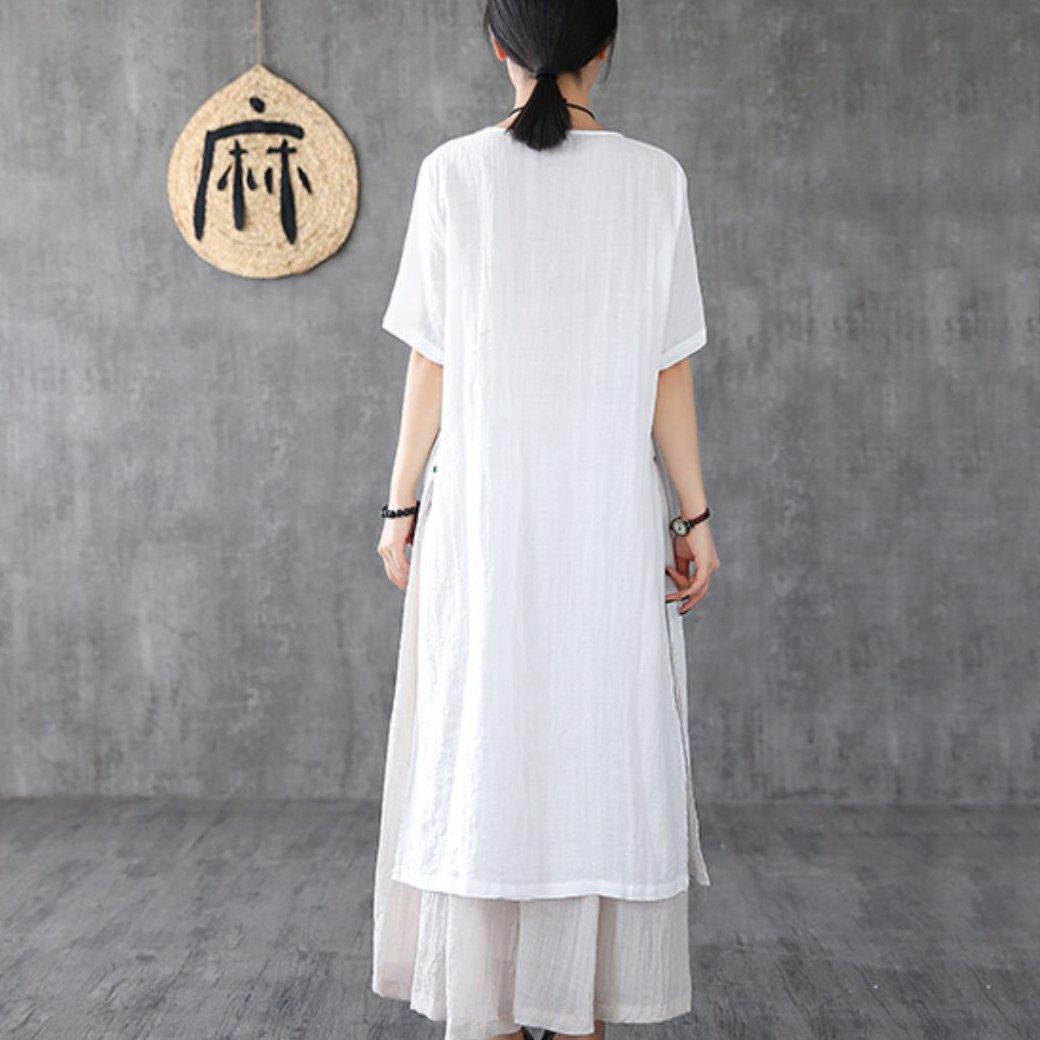 white linen outfit womens