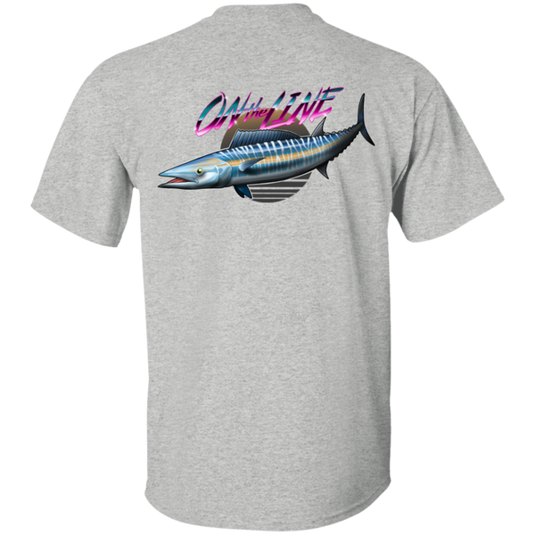Wahoo Ono Fish On The Line Saltwater Double Sided T-Shirt
