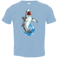 Toddler Great White Shark Saltwater Jersey T-Shirt