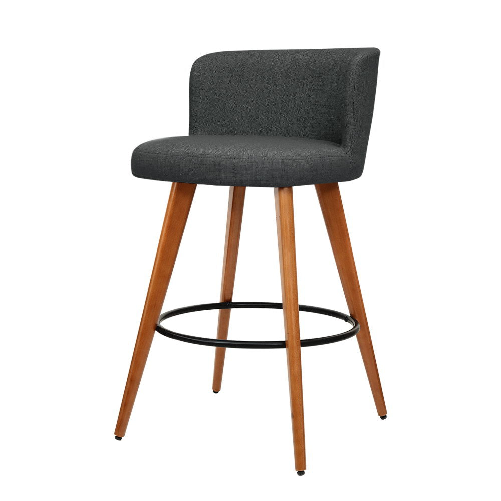 Artiss Set Of 4 Wooden Bar Stools Modern Bar Stool Kitchen Dining Chai Needfuls