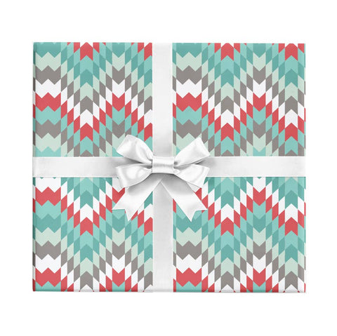 REVEL & Co. - Tribal Dakota Zuni Boho Wrapping Paper Sheet – La Jument