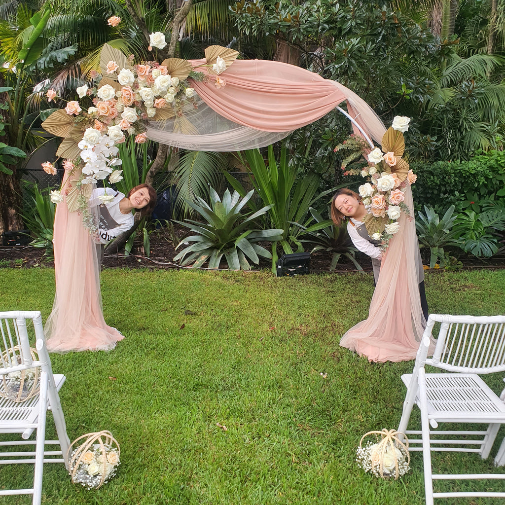 sydney wedding arch flower