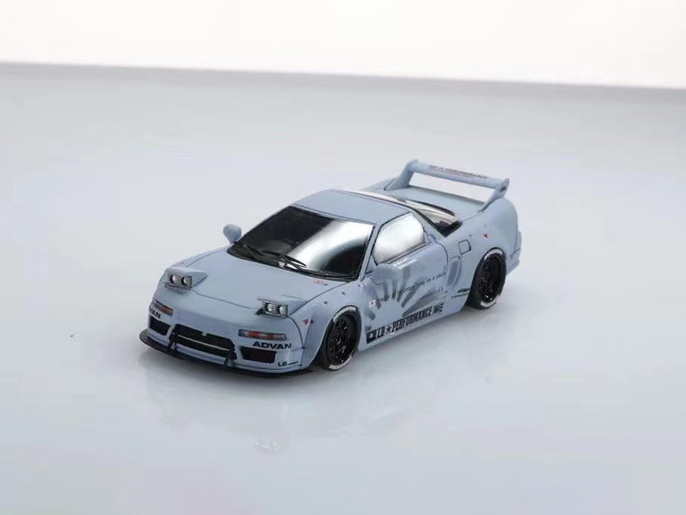 YM Model 1/64 LBWK Honda NSX with Pop Up Head Lights Gulf