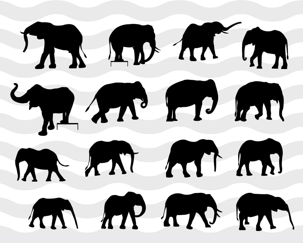 Free Free Elephant Svg 345 SVG PNG EPS DXF File