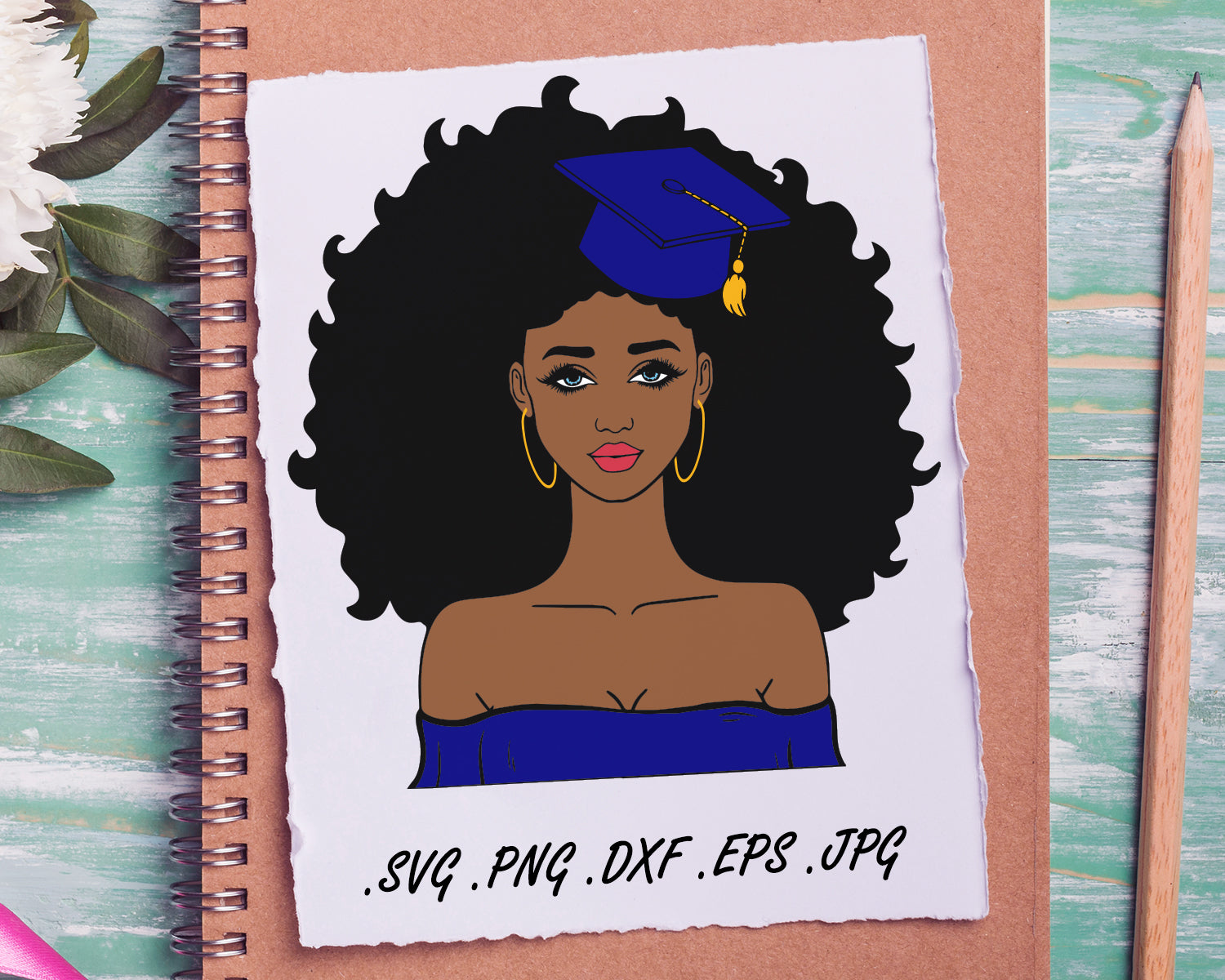 Download Afro girl graduation 2020 - African American - Afro Girl ...