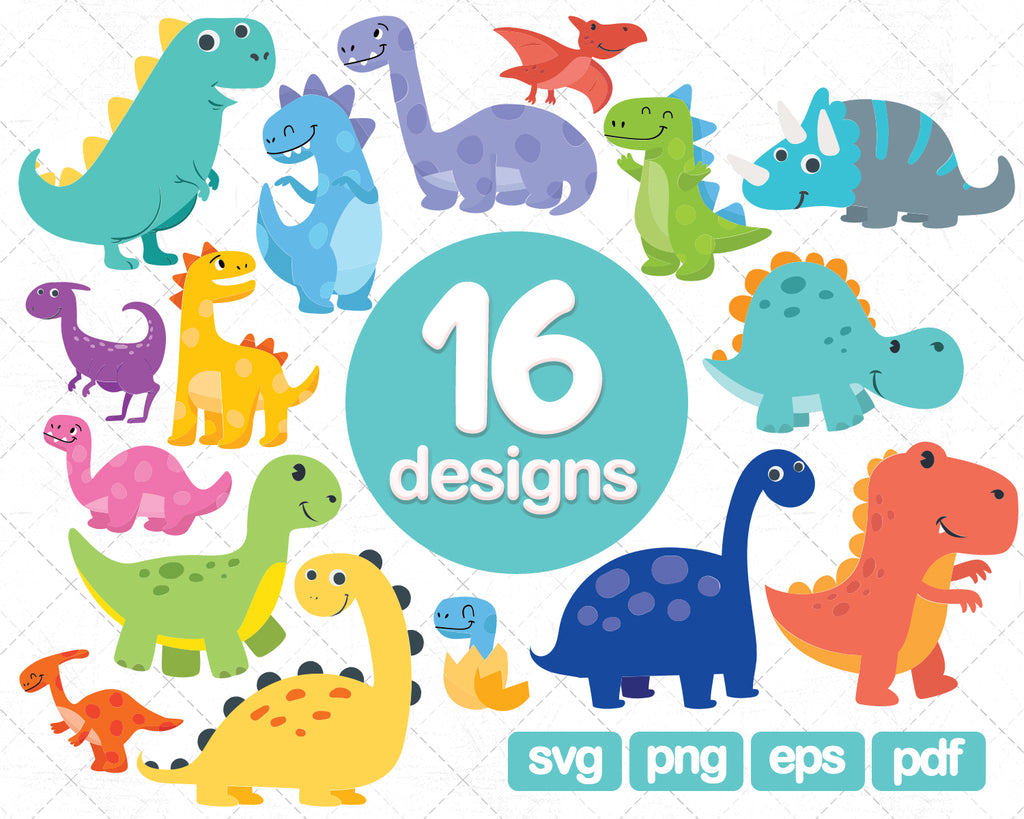 Download Dinosaur Big Bundle Birthday Pack Jurassic T Rex Roar Dino Theme Svg Designs For Cutting And Printing