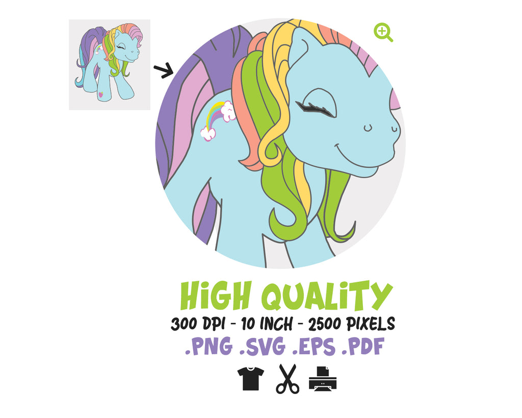 Download My Little Pony Svg Bundle Easy Cut Layered By Color Rainbow Dash Sv Svg Designs For Cutting And Printing