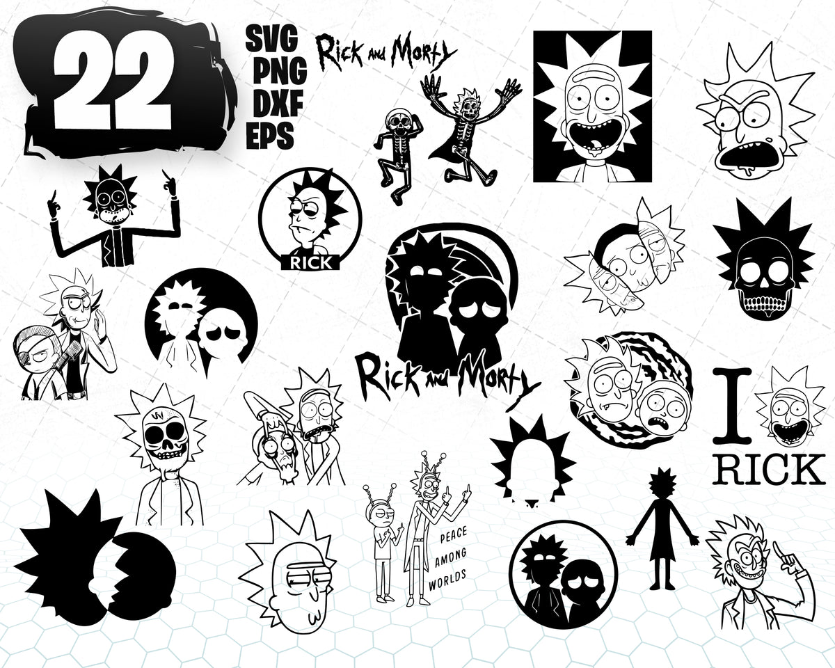 Free Free 69 Cricut Free Rick And Morty Svg Files SVG PNG EPS DXF File