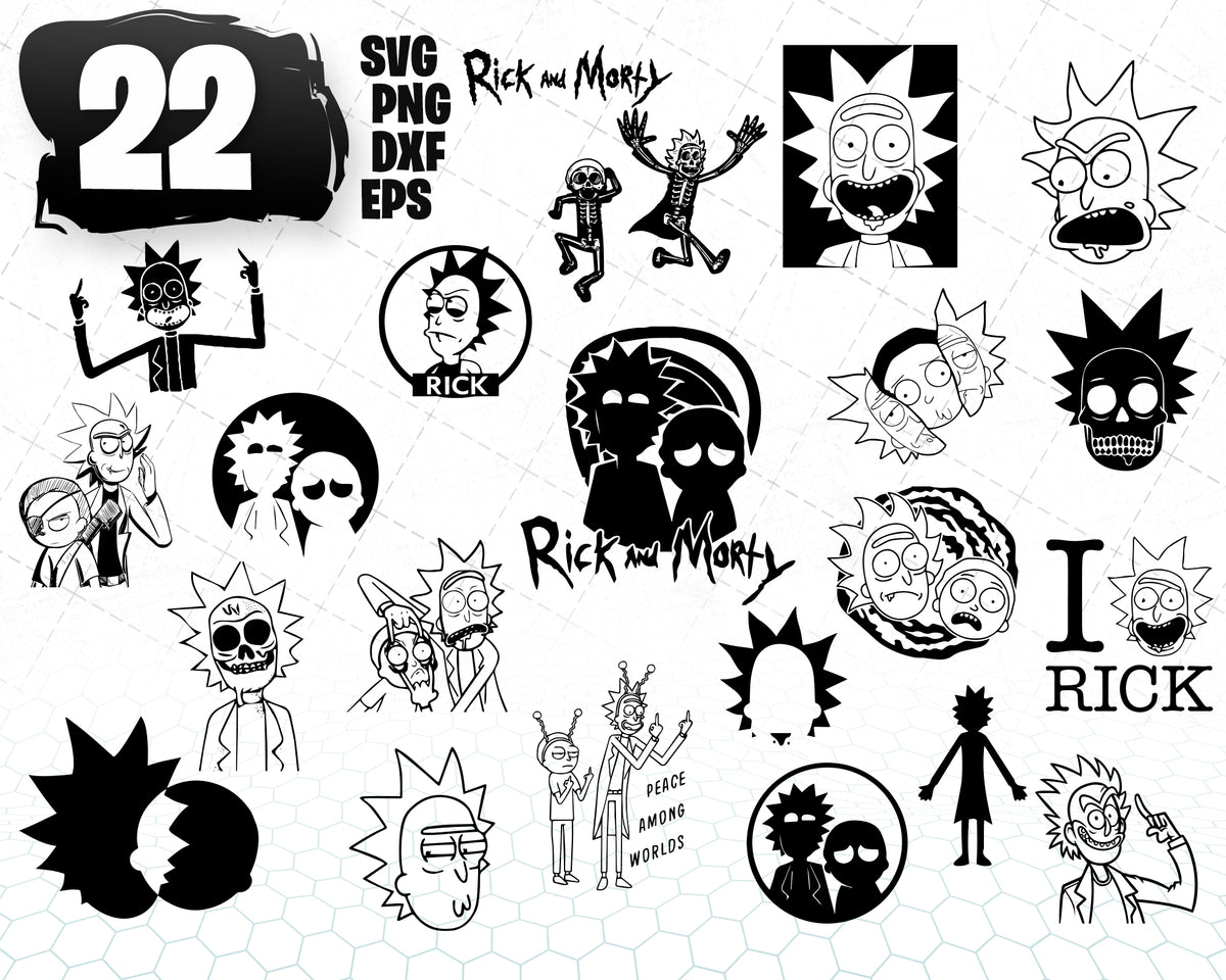 Free Free 101 Free Rick And Morty Svg Files SVG PNG EPS DXF File