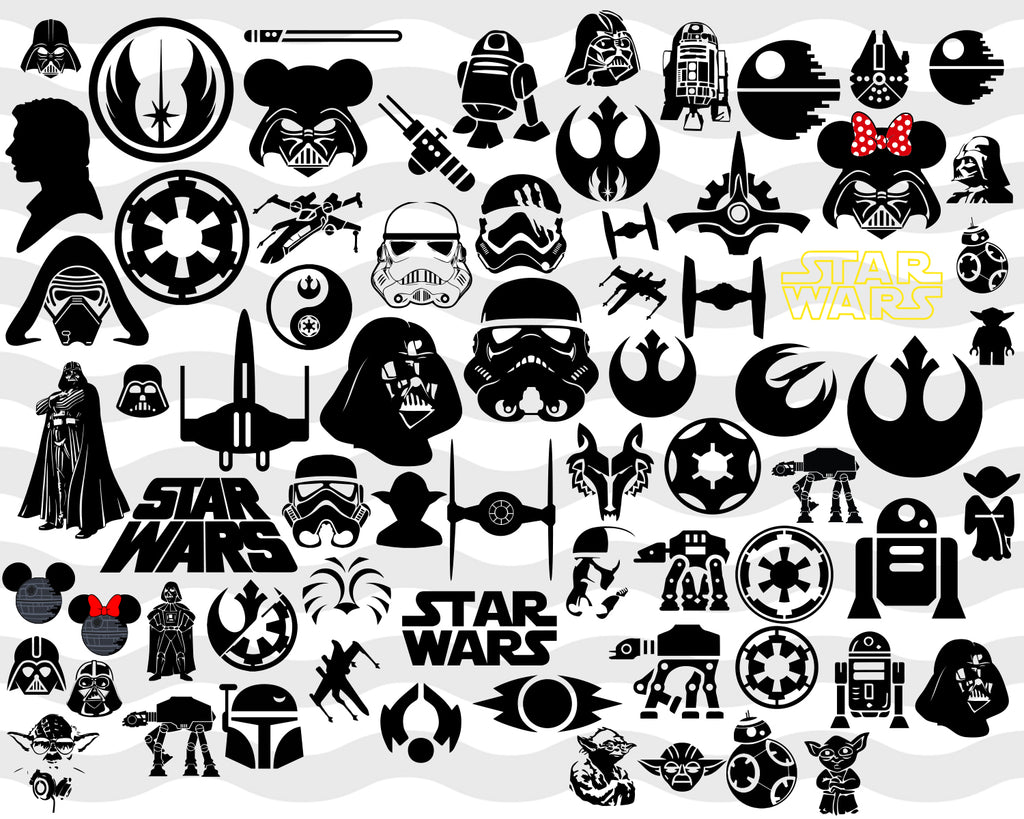 Download Star Wars Mega Bundle Svg Star Wars Font Disney Svg Darth Vader Svg Svg Designs For Cutting And Printing