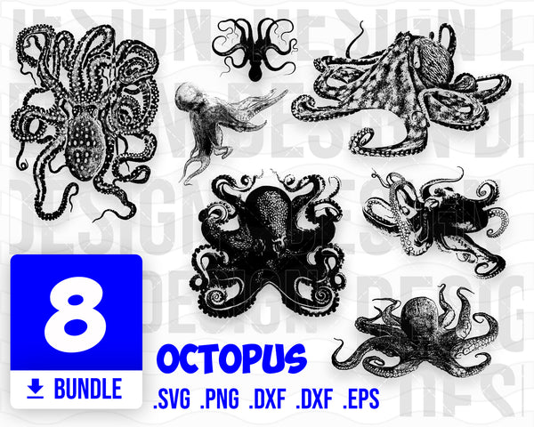 Download Octopus svg, Octopus SVG, Octopus Tentacles svg, kraken ...