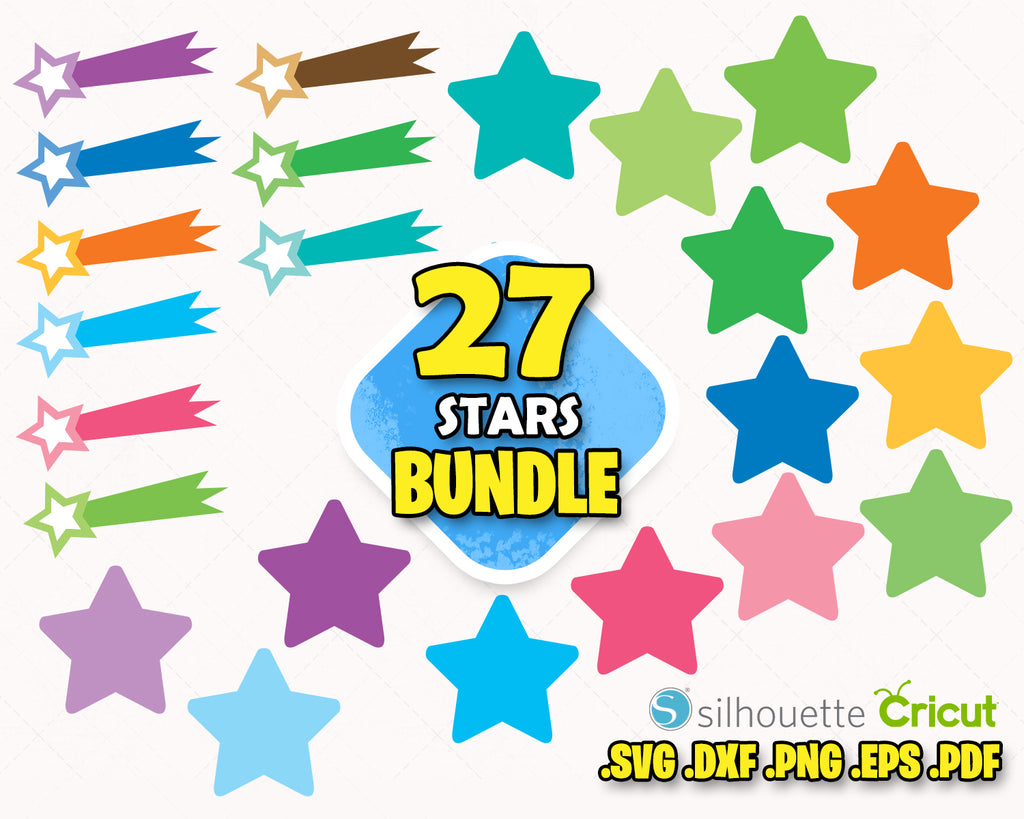 Download Stars Svg Star Svg Bundle Stars Svg Star Clipart Star Cut Files Fo Svg Designs For Cutting And Printing