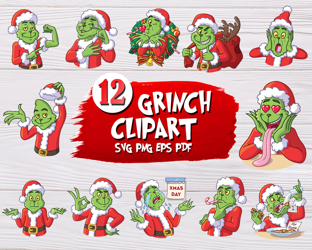 Download Grinch Svg Grinch Face Svg Bundle Grinch Smile Svg Grinch Svg Files Svg Designs For Cutting And Printing