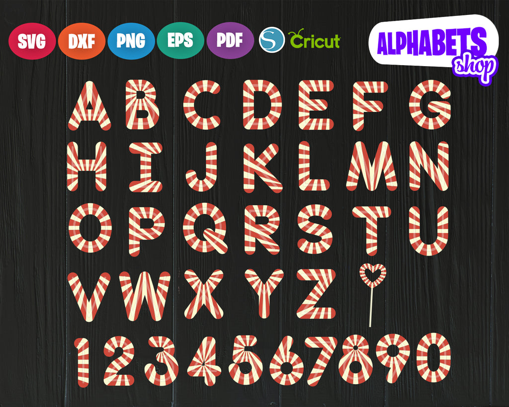 candy letters font