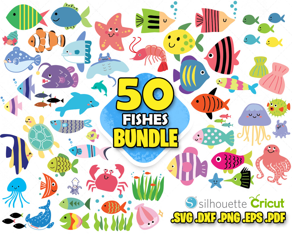 Free Free 284 Cute Fish Svg SVG PNG EPS DXF File
