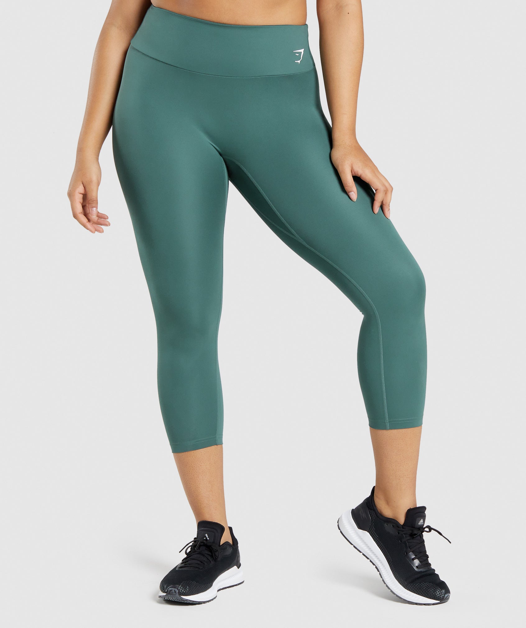 Gymshark Training 7/8 Leggings - Dark Green
