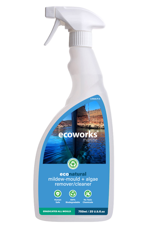 Removedor e limpador de algas e mofo marinho Ecoworks