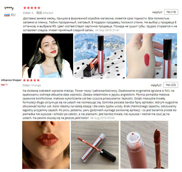 Banxeer Lipgloss Matte 8 Colors Lip Gloss Velvety Lipstick Liquid Matt Gowow Home